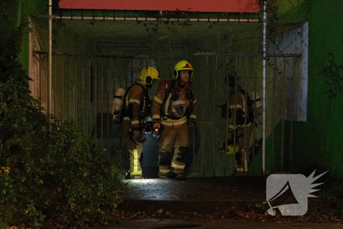 Brand in voormalig ondergrondse discotheek gedoofd