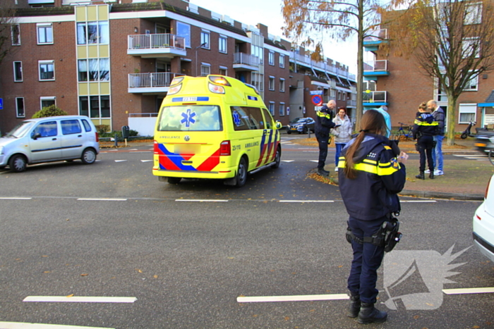 Fietser gewond bij aanrijding op kruispunt