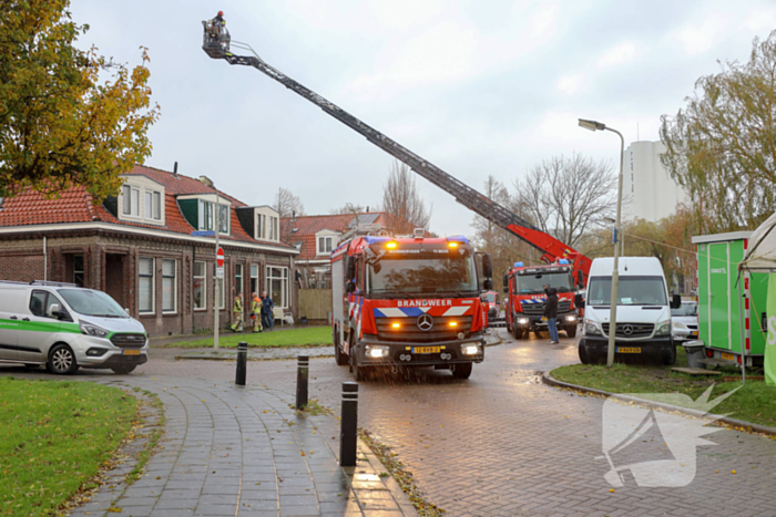 Woningbrand snel onder controle