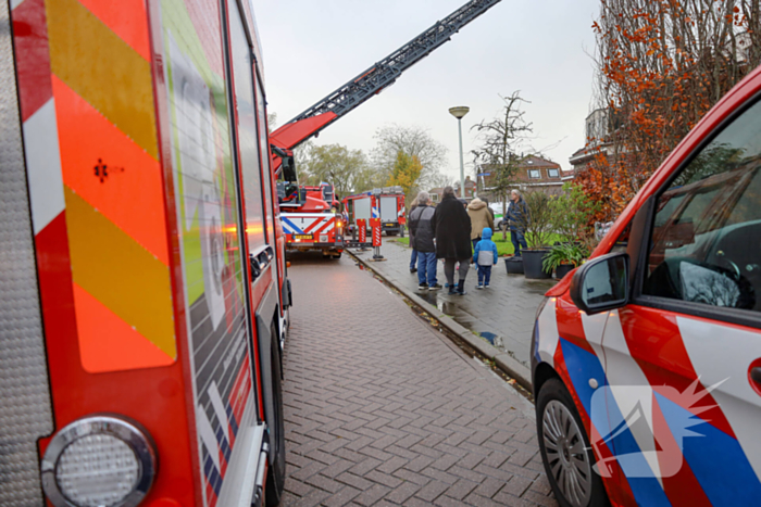 Woningbrand snel onder controle