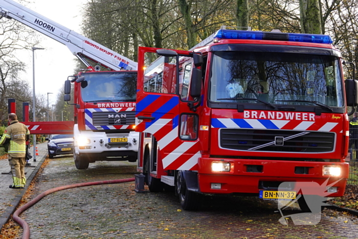 Schade aan woning beperkt na schoorsteenbrand