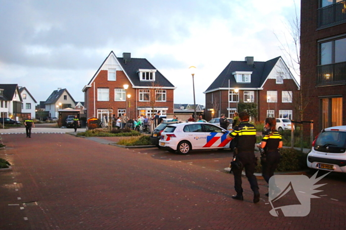 Brand in keuken door brandweer geblust