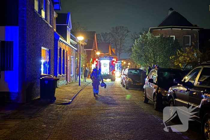 Brand in woning snel gedoofd