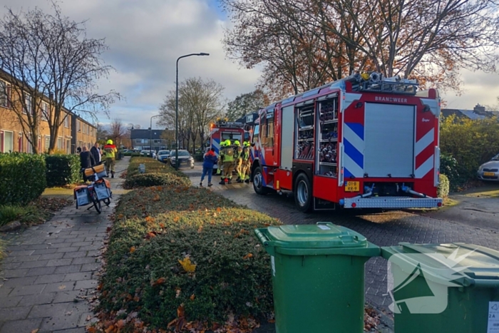 Brand in keuken snel onder controle