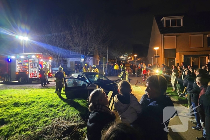 Veel bekijks bij brandweer oefening