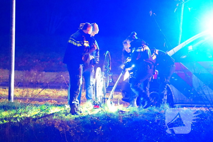 Grote zoekactie naar mogelijke drenkeling in vijver