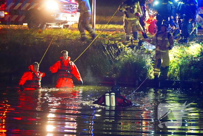 Grote zoekactie naar mogelijke drenkeling in vijver