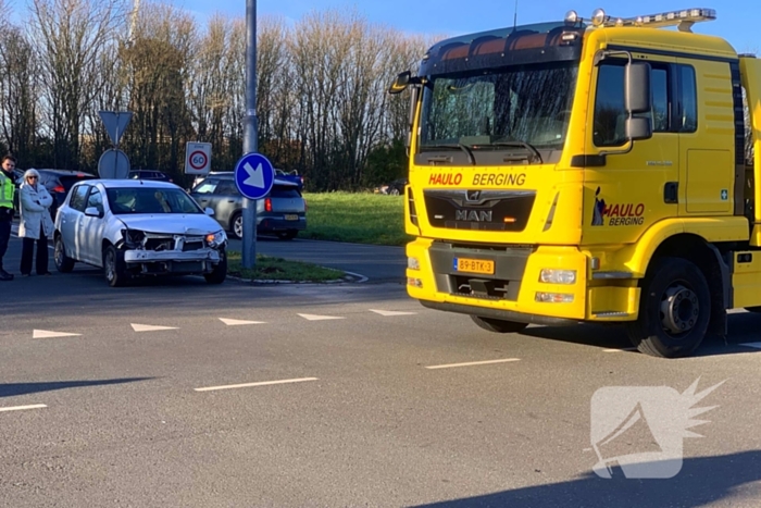 Flinke vertraging door aanrijding