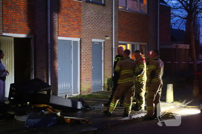 Brand in berging snel onder controle