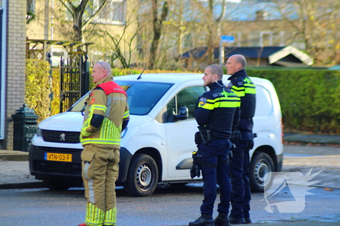 Brandweer draait gaskraan dicht na lekkage