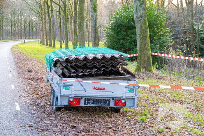 Gestolen aanhanger teruggevonden in afgelegen gebied