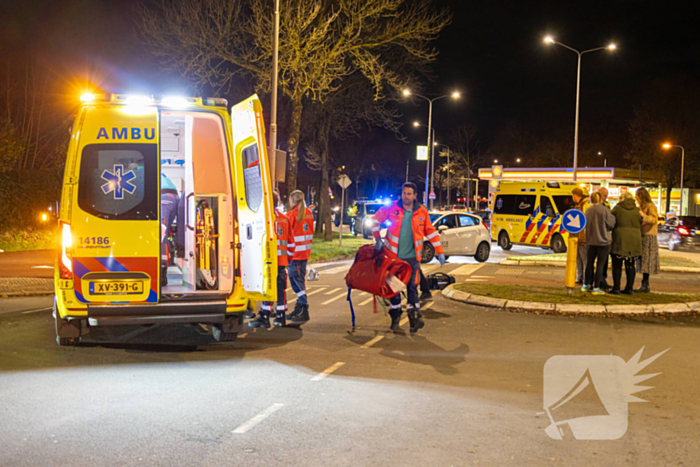 Voetganger gewond bij aanrijding op zebrapad