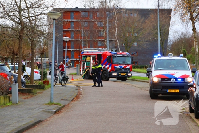 Scooter gaat in vlammen op