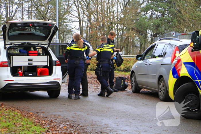 Motorrijder aangehouden na ongeval tijdens vluchtpoging