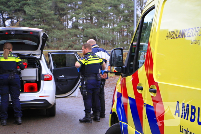 Motorrijder aangehouden na ongeval tijdens vluchtpoging