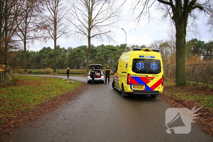 Motorrijder aangehouden na ongeval tijdens vluchtpoging