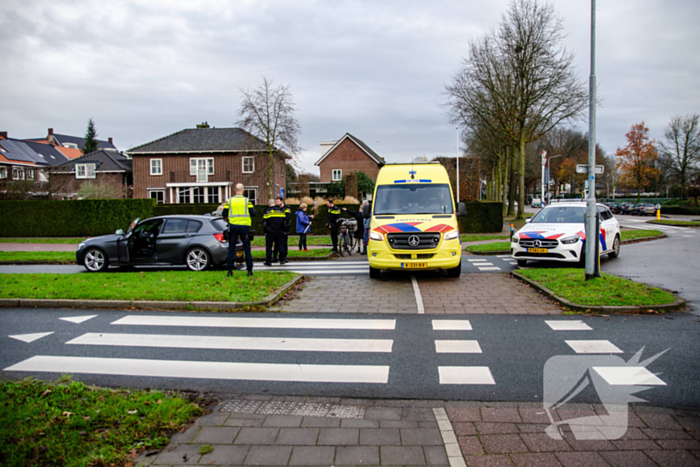 Fietser gewond bij aanrijding met auto