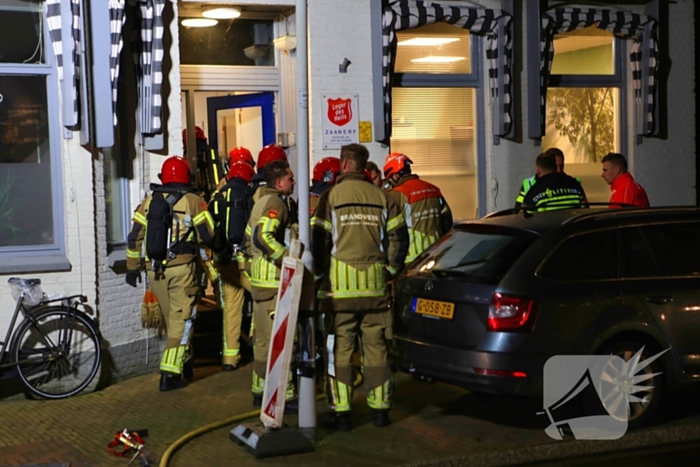 Evacuatie na brand in opvang locatie Leger des Heils