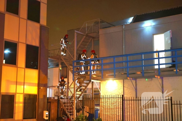 Evacuatie na brand in opvang locatie Leger des Heils