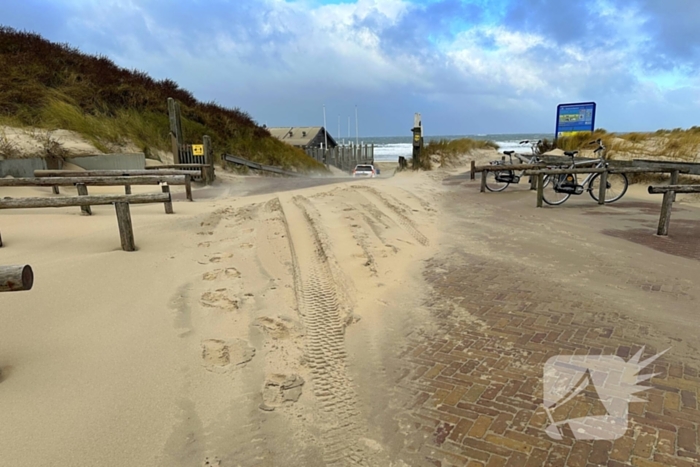 Overlast door zware windstoten op eiland