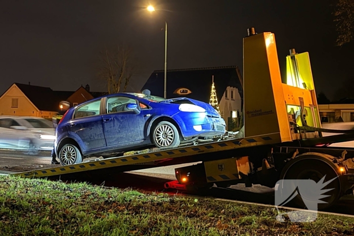 Politieagent betrokken bij kop-staartbotsing