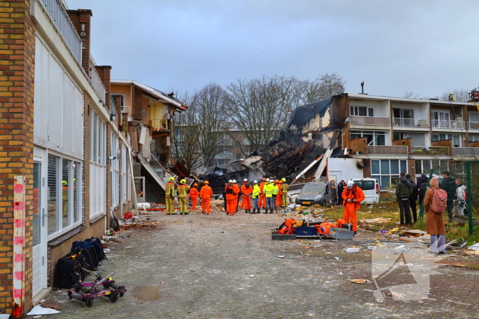 Dode en gewonden nadat deel van flat instort door explosie