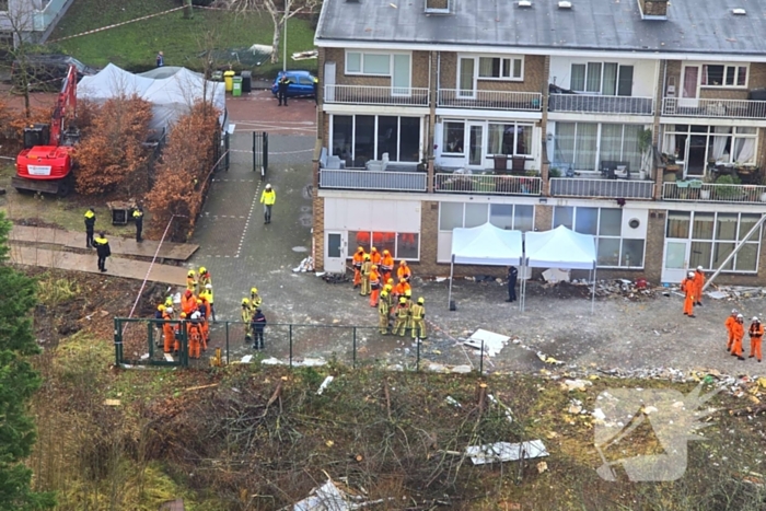 Dode en gewonden nadat deel van flat instort door explosie