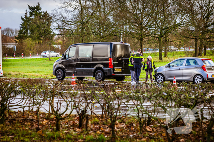 Schade bij kop-staart botsing