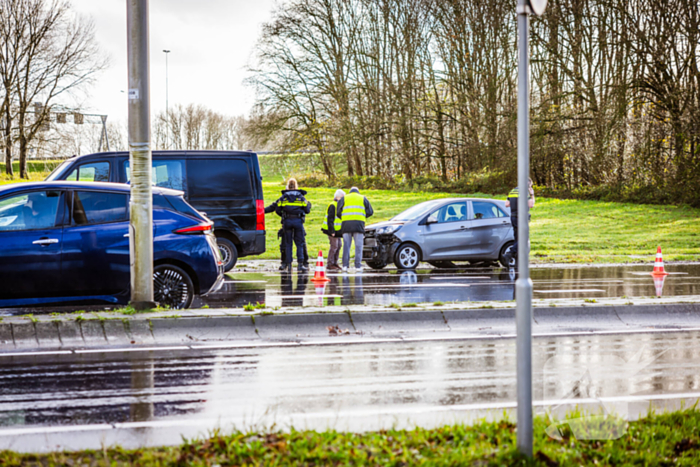 Schade bij kop-staart botsing