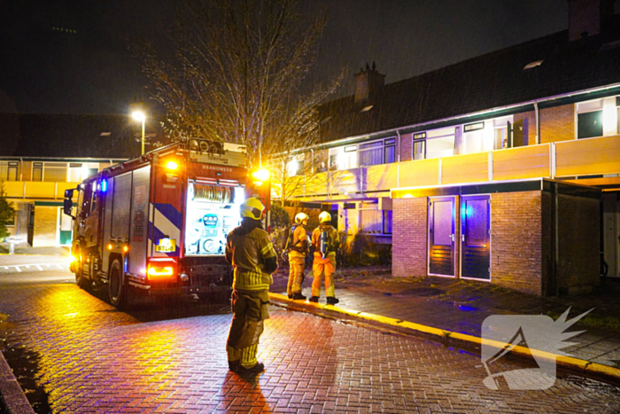 Brandweer controleert woningen na melding gaslucht