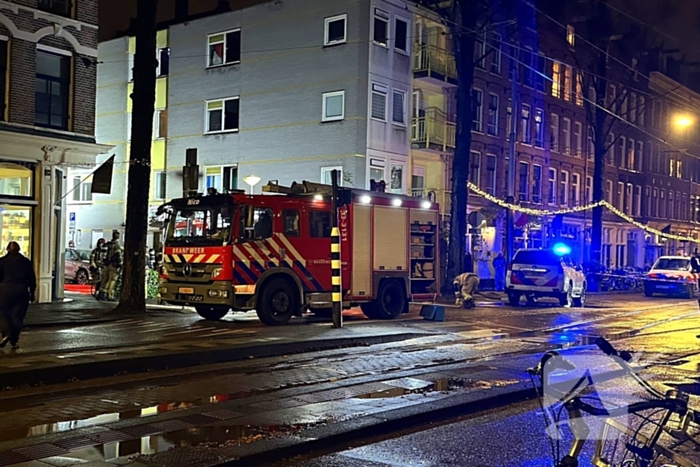 Ontplofte boiler zorgt voor brand