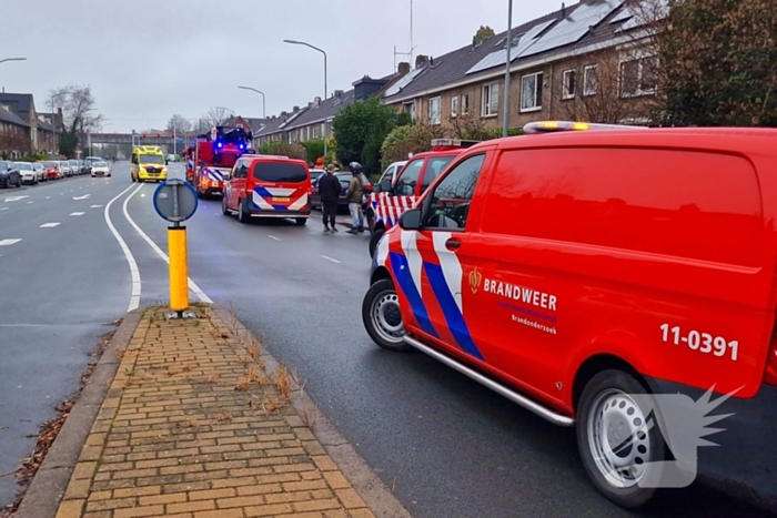 Kaars zorgt voor rookontwikkeling in woning