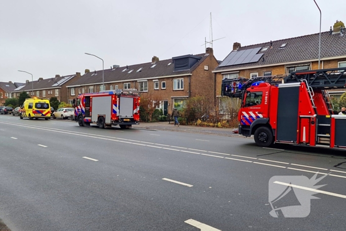 Kaars zorgt voor rookontwikkeling in woning