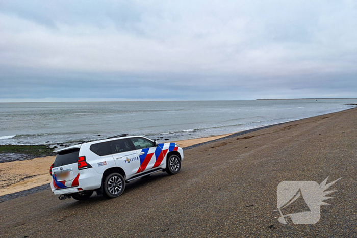 Controle bij kust na vonst drugs