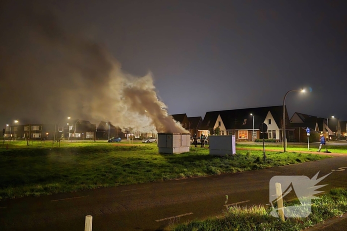 Wijk zonder spanning door brand in elektrakast