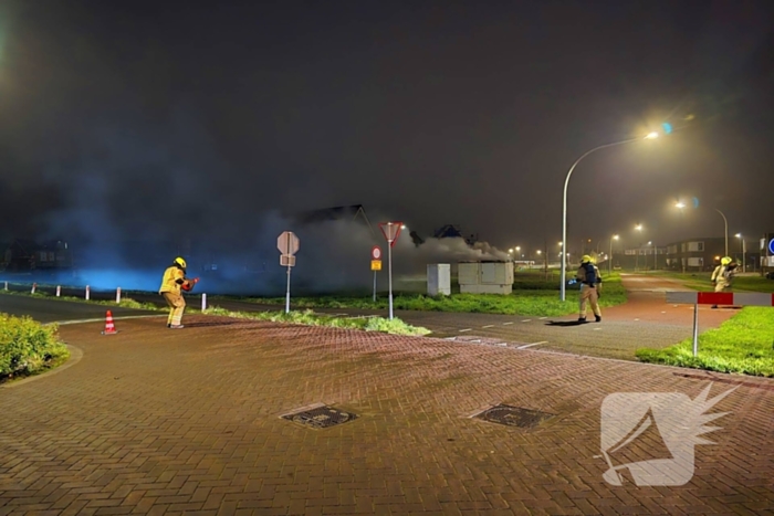 Wijk zonder spanning door brand in elektrakast