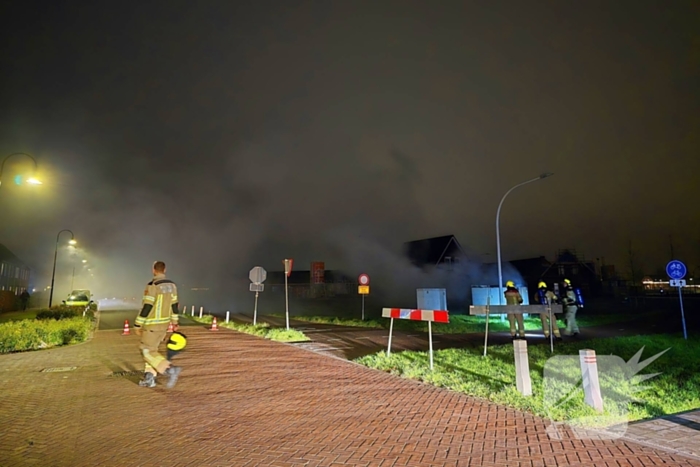 Wijk zonder spanning door brand in elektrakast