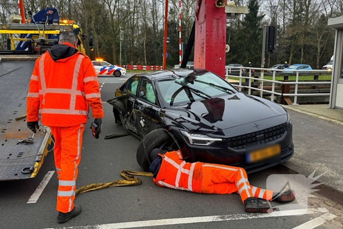 Paniekmanoeuvre leidt tot ongeval op ophaalbrug