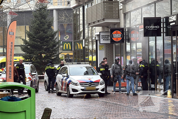 Opgesloten overvaller aangehouden