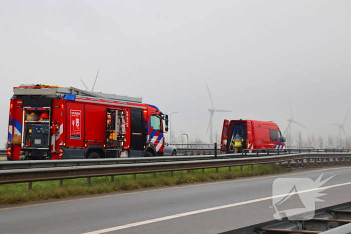 Snelweg afgesloten wegens hulp aan paard