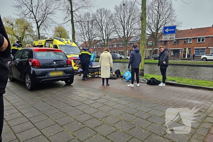 Fietser gewond bij aanrijding