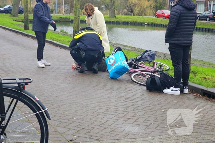 Fietser gewond bij aanrijding