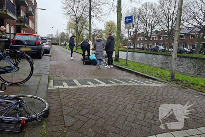 Fietser gewond bij aanrijding