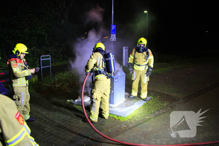 Brand in ondergrondse container gedoofd