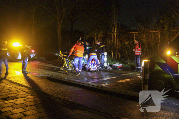 Fietser zwaargewond na val, traumateam ingezet