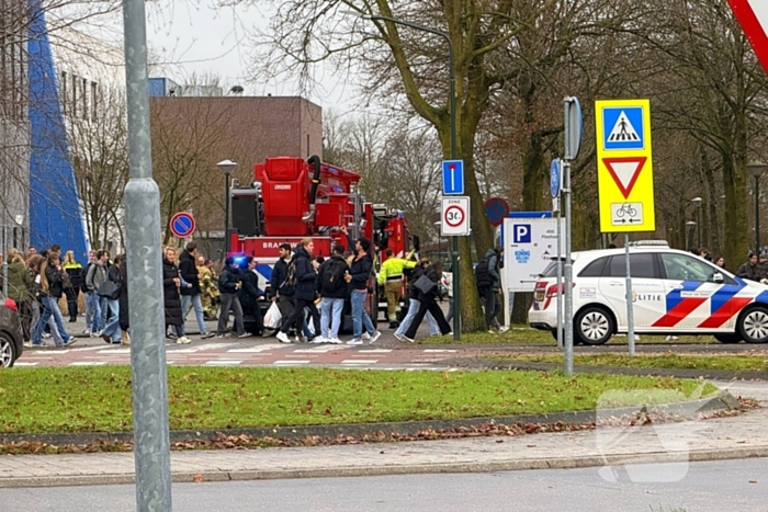 School ontruimd vanwege brand