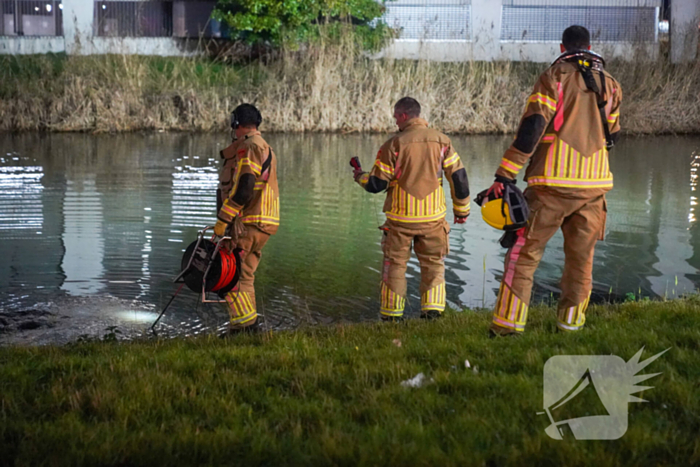 Fiets gevonden langs het water