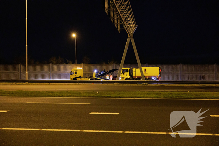 Meerdere voertuigen betrokken bij ongeval op snelweg