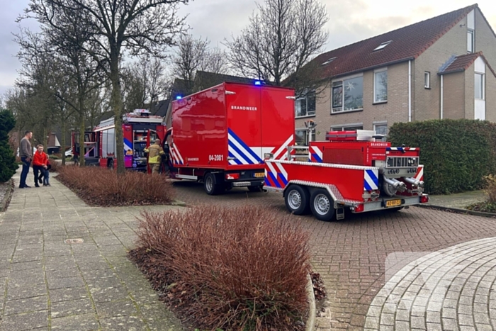 Brand in woning snel onder controle