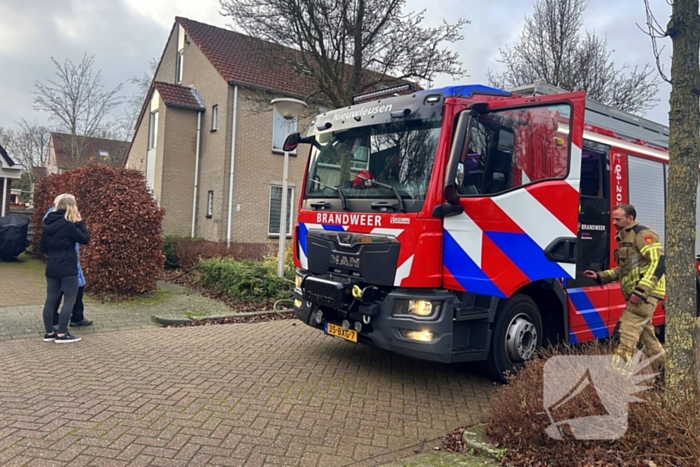 Brand in woning snel onder controle